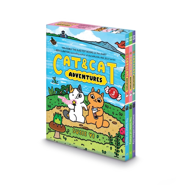 Cat & Cat Adventures 3-Book Box Set: A Graphic Novel