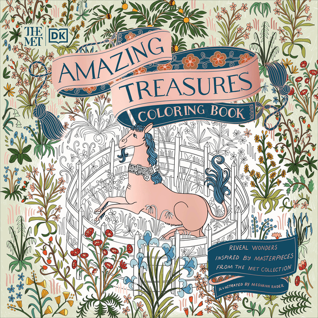 The Met Amazing Treasures Coloring Book (DK the Met)