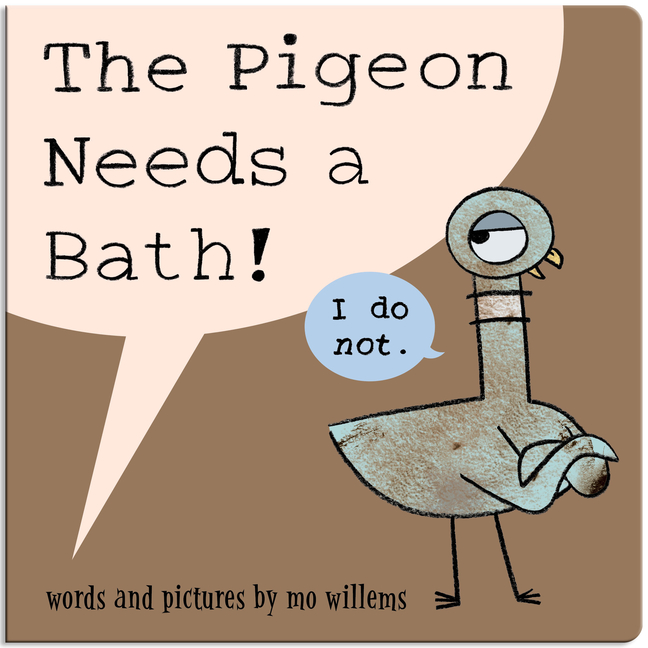 The Pigeon Needs a Bath! (Pigeon Board Book)