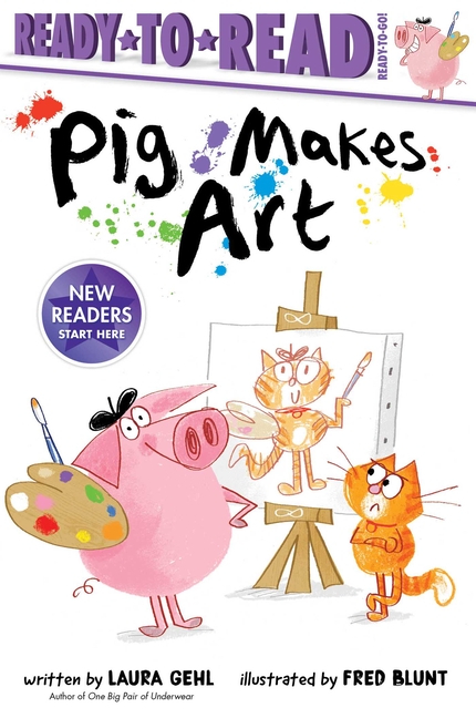 Pig Makes Art (Ready-To-Read)