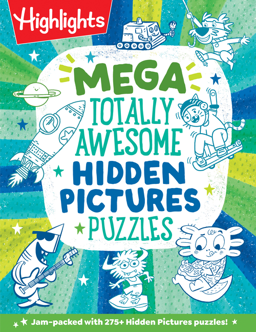 Mega Totally Awesome Hidden Pictures Puzzles