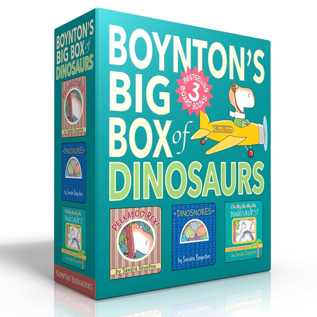 Boynton's Big Box of Dinosaurs (Boynton on Board Set)