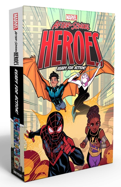 Marvel After-School Heroes Ready for Action! (Marvel After-School Heroes: Boxed Set)