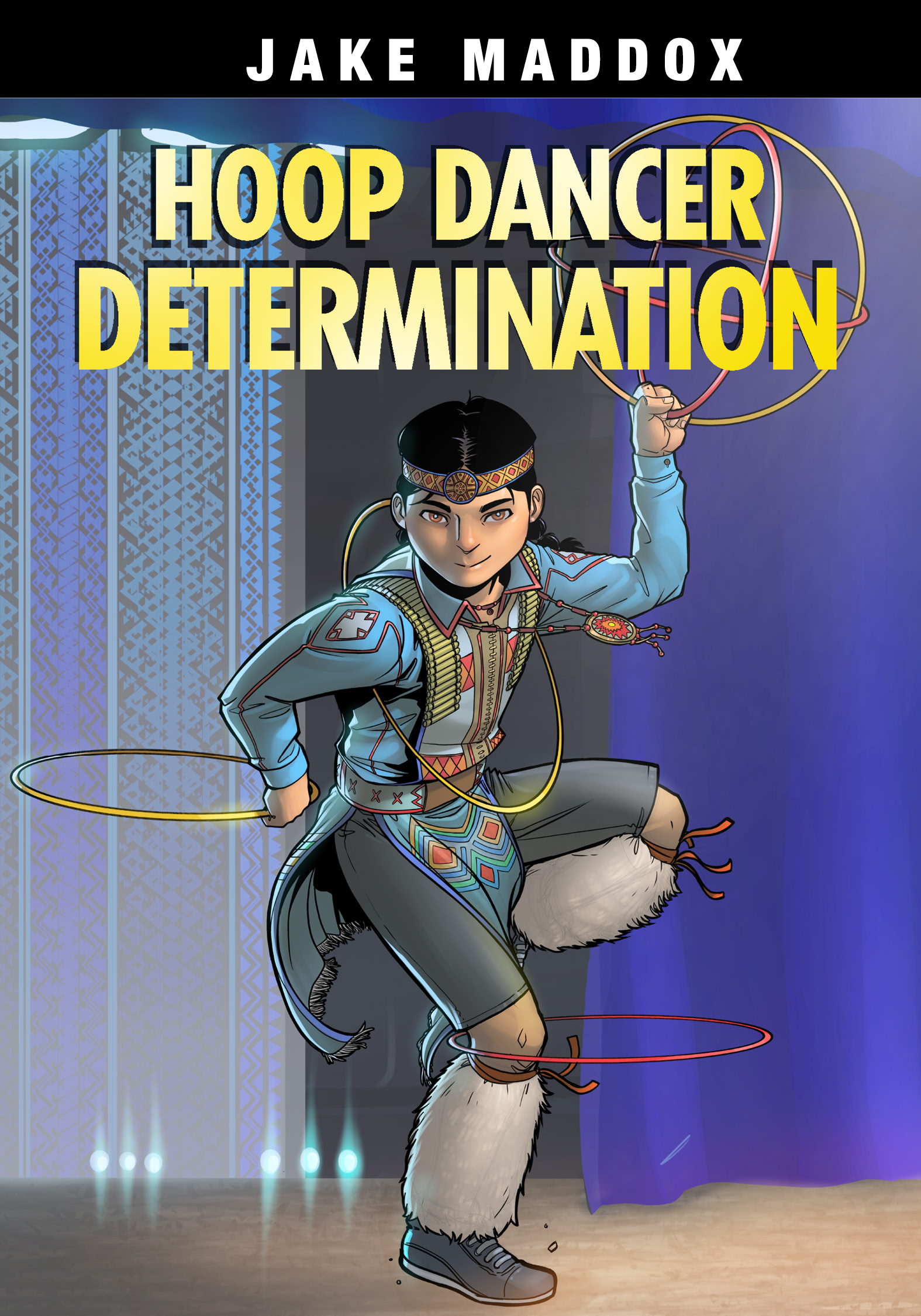 Hoop Dancer Determination (Jake Maddox Sports Stories)