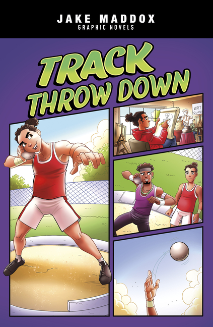 Track Throw Down (Jake Maddox Graphic Novels)