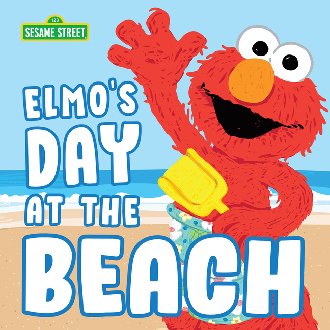 Elmo's Day at the Beach (Sesame Street Scribbles)