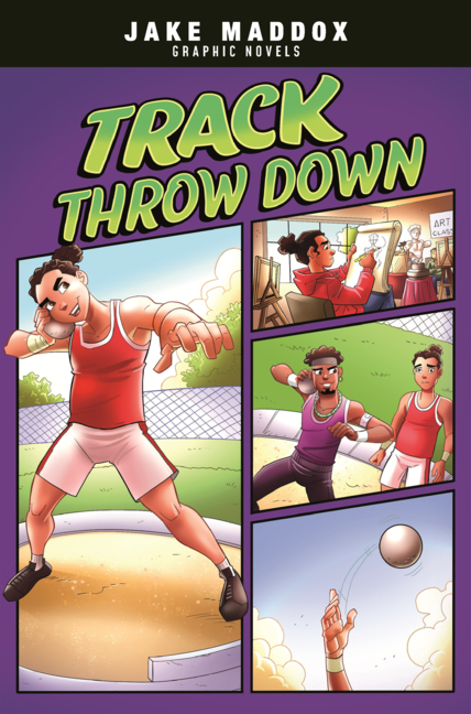 Track Throw Down (Jake Maddox Graphic Novels)
