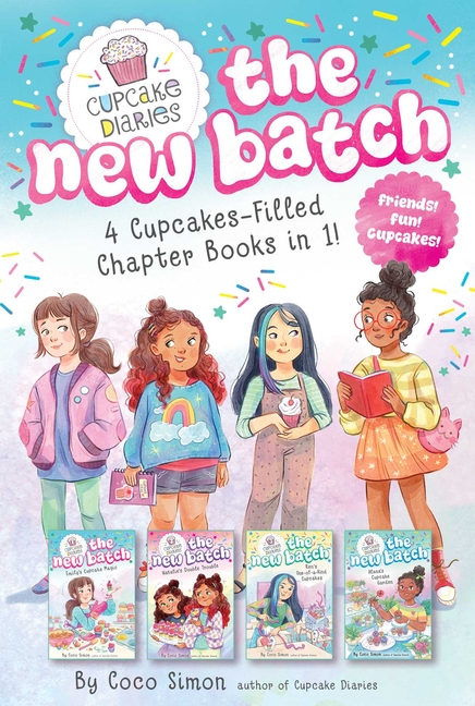 4 Cupcake-Filled Chapter Books in 1! (Cupcake Diaries: The New Batch Compilation)